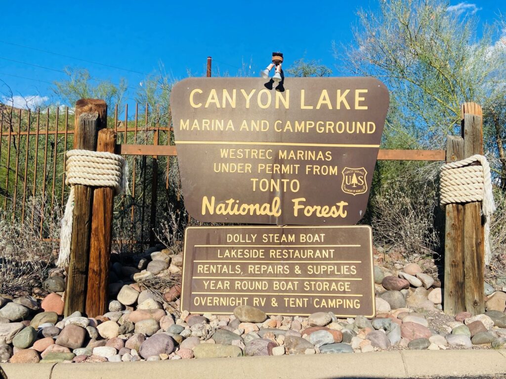 Canyon Lake Tonto National Forest