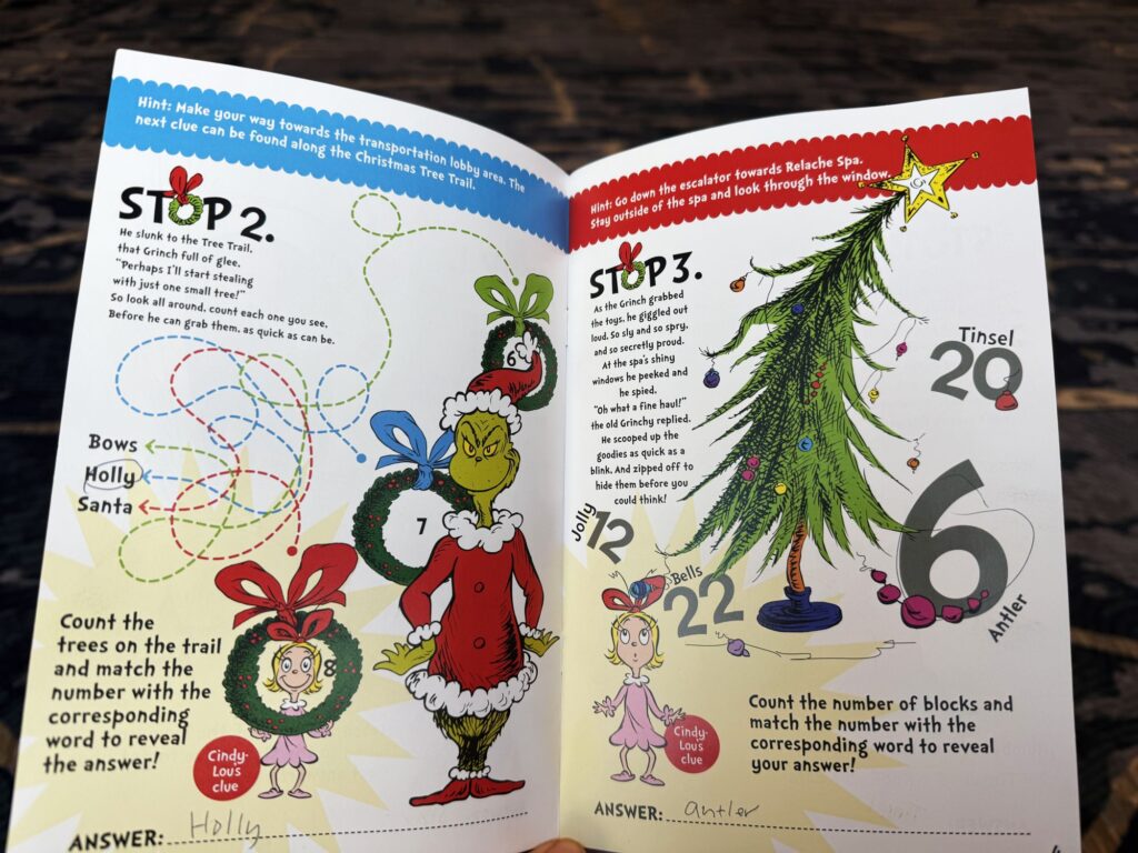 ICE Scavenger Hunt Gaylord Rockies Christmas